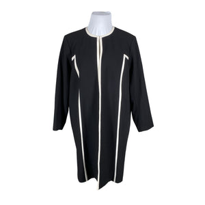 Unisex Calvin Klein - Villane mantel, suurus 46 - Must (1)