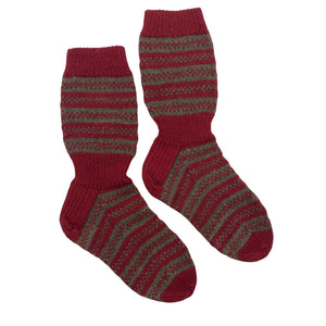 Unisex Handmade - Villased sokid, suurus 39 - Punane (1)