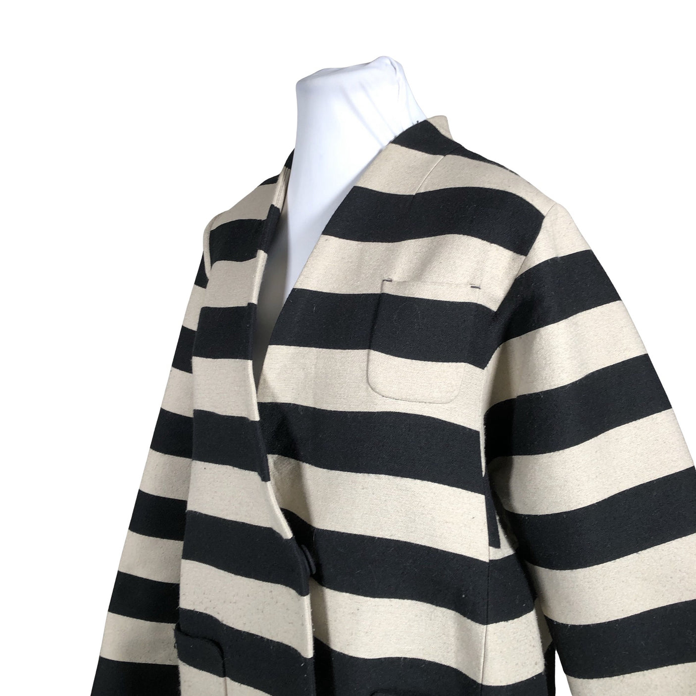 Unisex Marimekko - Villane mantel, suurus 44 - Beige (2)