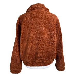 Unisex Urban Outfitters - Kunstkarusnahast mantel, suurus 38 - Pruun (2)