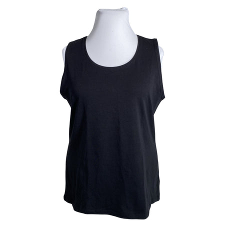 Unisex Nanso - Trikotaažist topp, suurus 46 - Must ()