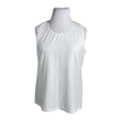 Unisex Nanso - Trikotaažist topp, suurus 46 - Valge ()