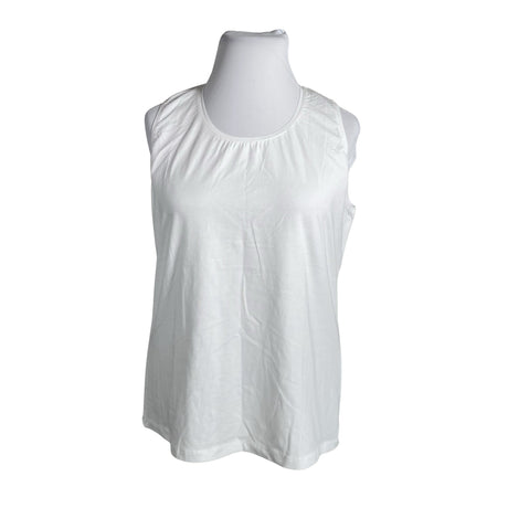 Unisex Nanso - Trikotaažist topp, suurus 46 - Valge ()
