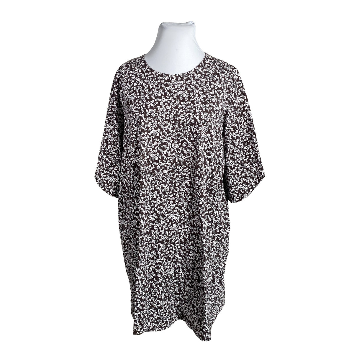 Unisex Peter Hahn - Trikotaažist kleit, suurus 52 - Pruun (1)