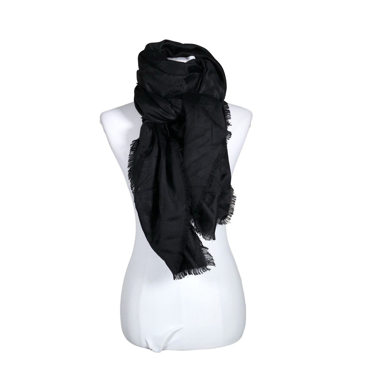 Unisex Balmuir - Õhuke sall, suurus Maxi - Must (1)