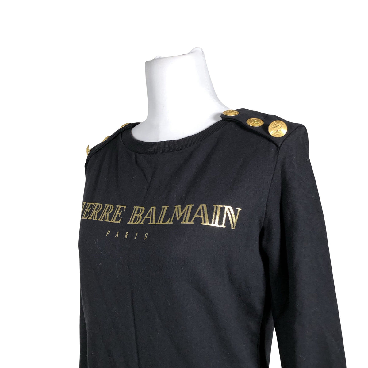 Unisex Pierre Balmain - Dressikangast pluus, suurus 36 - Must (2)
