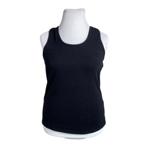 Unisex Nanso - Trikotaažist topp, suurus 42 - Must (1)
