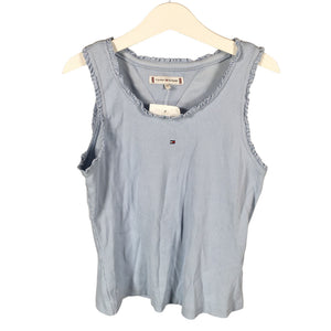 Unisex Tommy Hilfiger - Trikotaažist topp, suurus 146 - 152 - Helesinine (1)