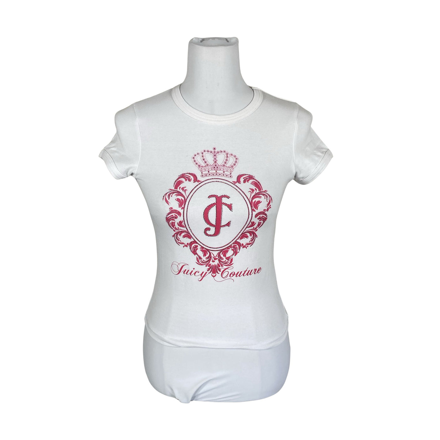 Unisex Juicy Couture - T-särk, suurus 34 - Valge (1)