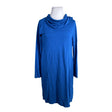 Unisex Nanso - Trikotaažist kleit, suurus 44 - Sinine ()