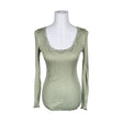 Unisex Rosemunde - Trikotaažist pluus, suurus 38 - Roheline ()