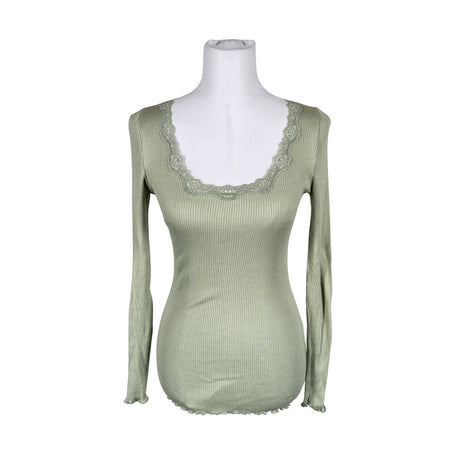 Unisex Rosemunde - Trikotaažist pluus, suurus 38 - Roheline ()