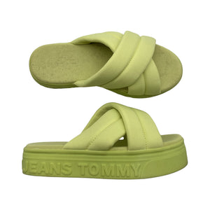 Unisex Tommy Jeans (Tommy Hilfiger) - Kontsaga rihmikud, suurus 38 - Roheline (1)