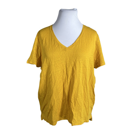 Unisex Fynch-Hatton - T-särk, suurus 44 - Kollane ()
