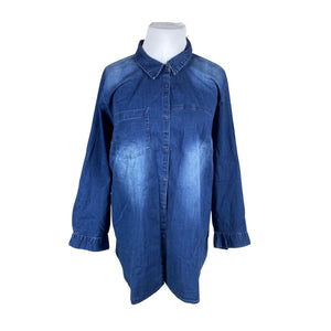 Unisex Ciso - Teksasärk, suurus 52 - Sinine (1)