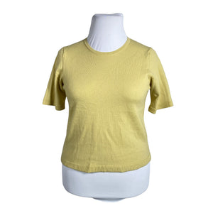 Unisex Essentials by Stockmann - Kampsun, suurus 42 - Kollane (1)