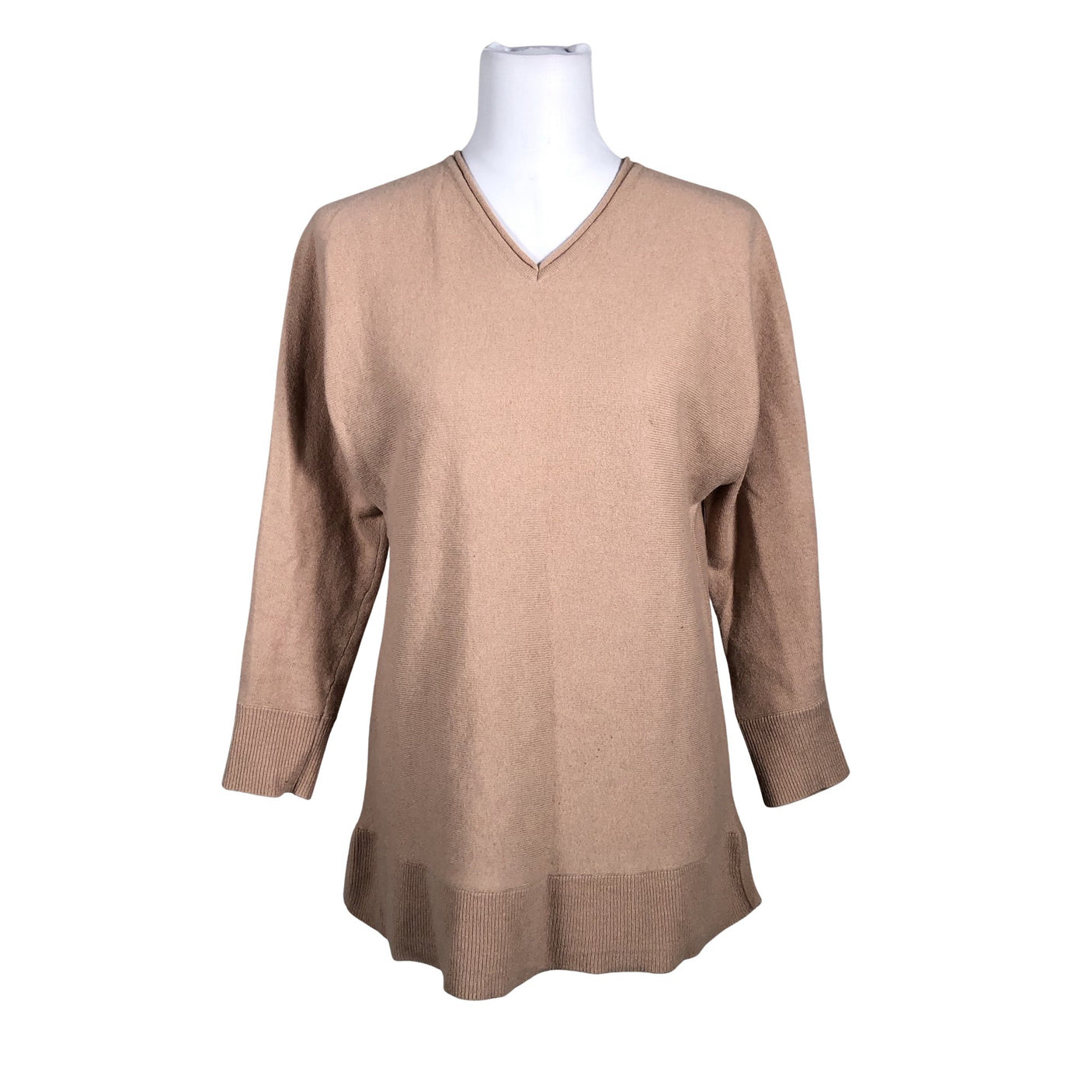 Unisex Your Face - Kootud tuunika, suurus 36 - Pruun (1)