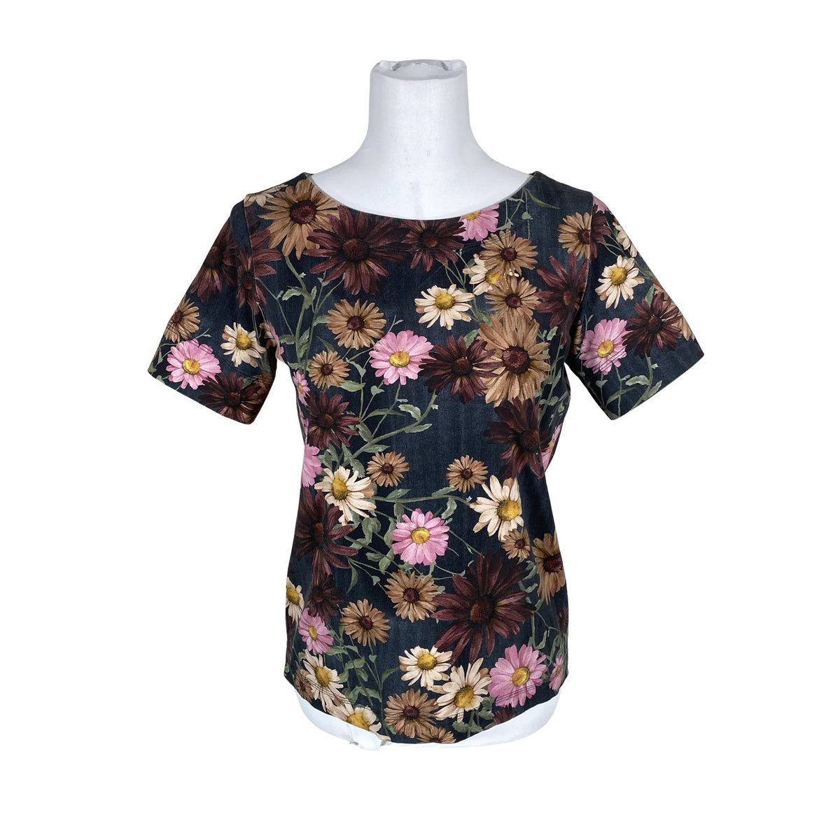 Unisex Ommellinen - T-särk, suurus 38 - Must (1)