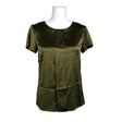 Unisex Global - Lühikeste käistega pluus, suurus 36 - Roheline ()