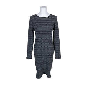 Unisex Esqualo - Trikotaažist kleit, suurus 38 - Hall (1)