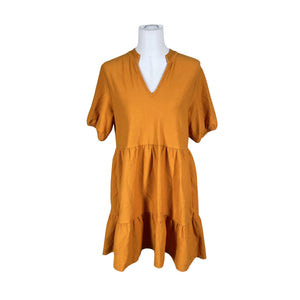 Unisex NOSH - Trikotaažist kleit, suurus 36 - Oranž (1)