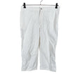 Unisex Luhta - Mittevenivad poolpikad püksid, suurus 42 - Valge ()
