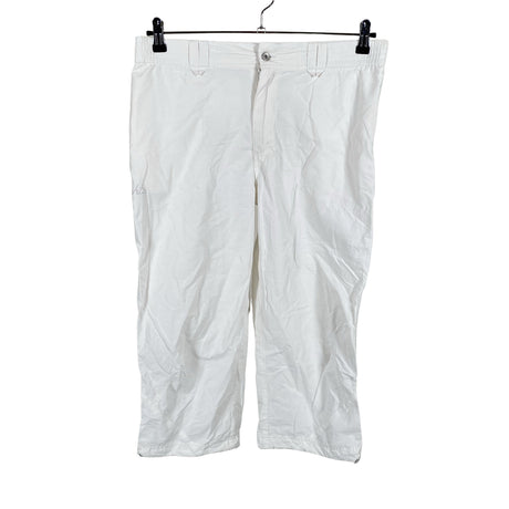 Unisex Luhta - Mittevenivad poolpikad püksid, suurus 42 - Valge ()