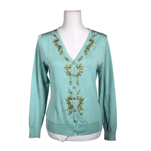 Unisex Ril's - Kardigan, suurus 40 - Roheline (1)