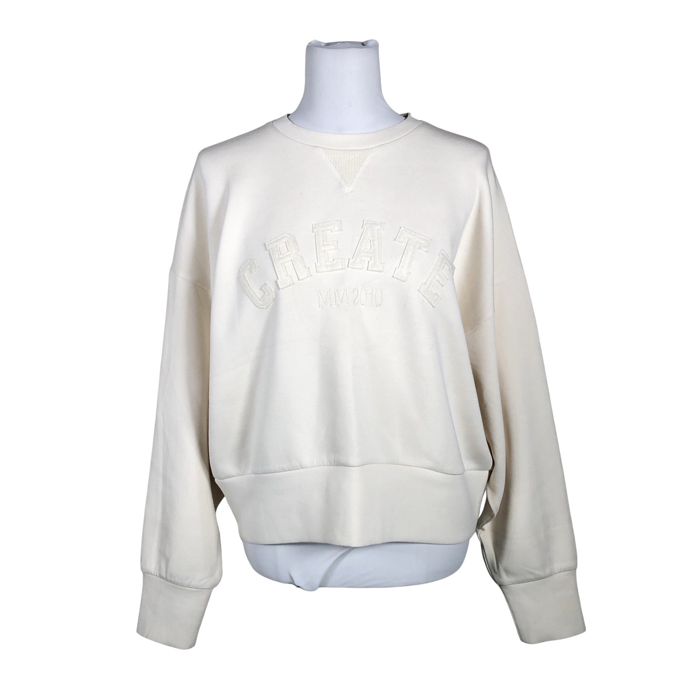 Unisex Mos Mosh - Dressikangast pluus, suurus 38 - Looduslik valge (1)