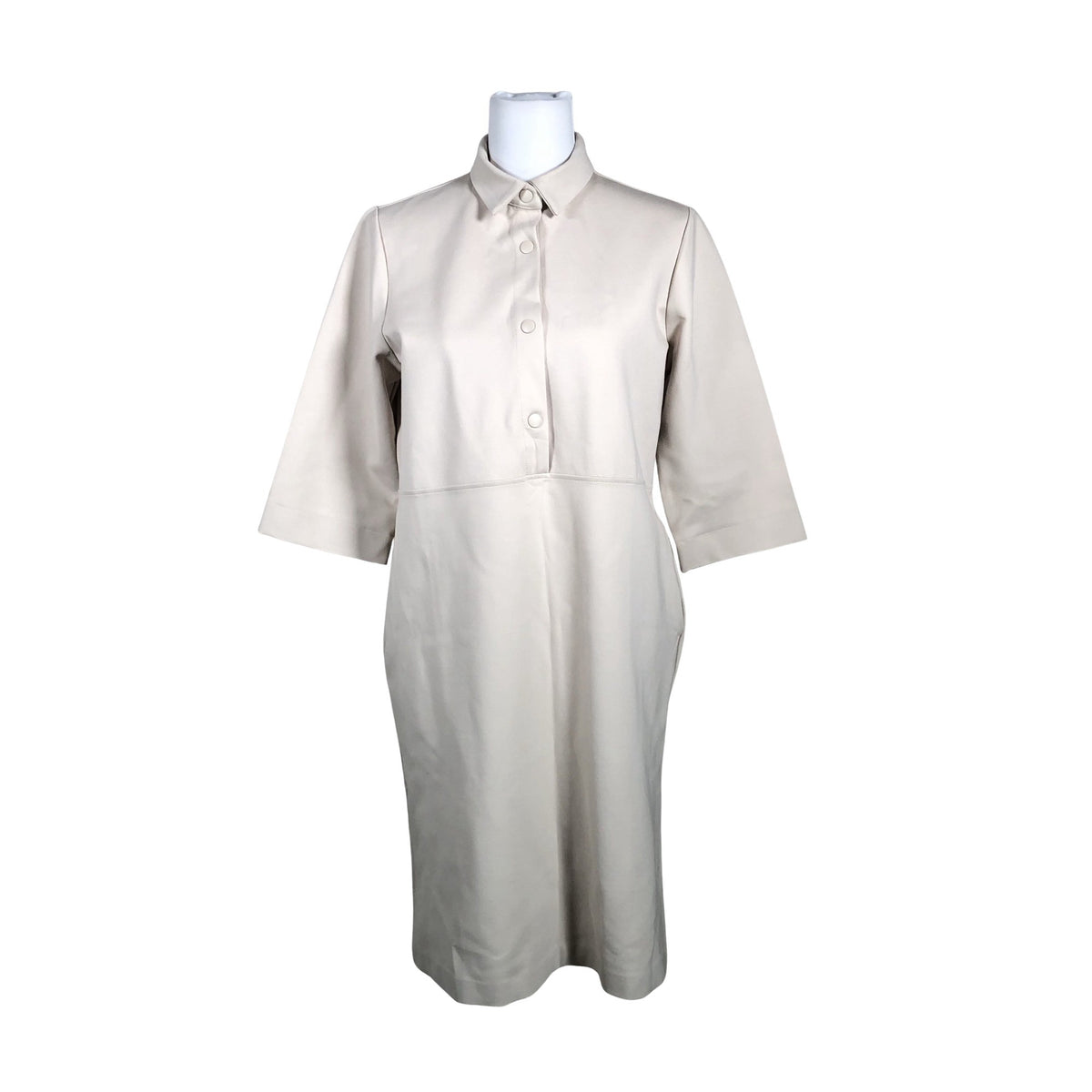 Unisex Noom - Trikotaažist kleit, suurus 38 - Beige (1)