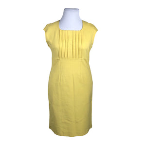 Unisex Hansmark - Dressikangast kleit, suurus 42 - Kollane (1)