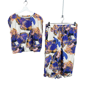 Unisex Lollys Laundry - Lühikeste käistega pluus, suurus 40 - Valge (1)