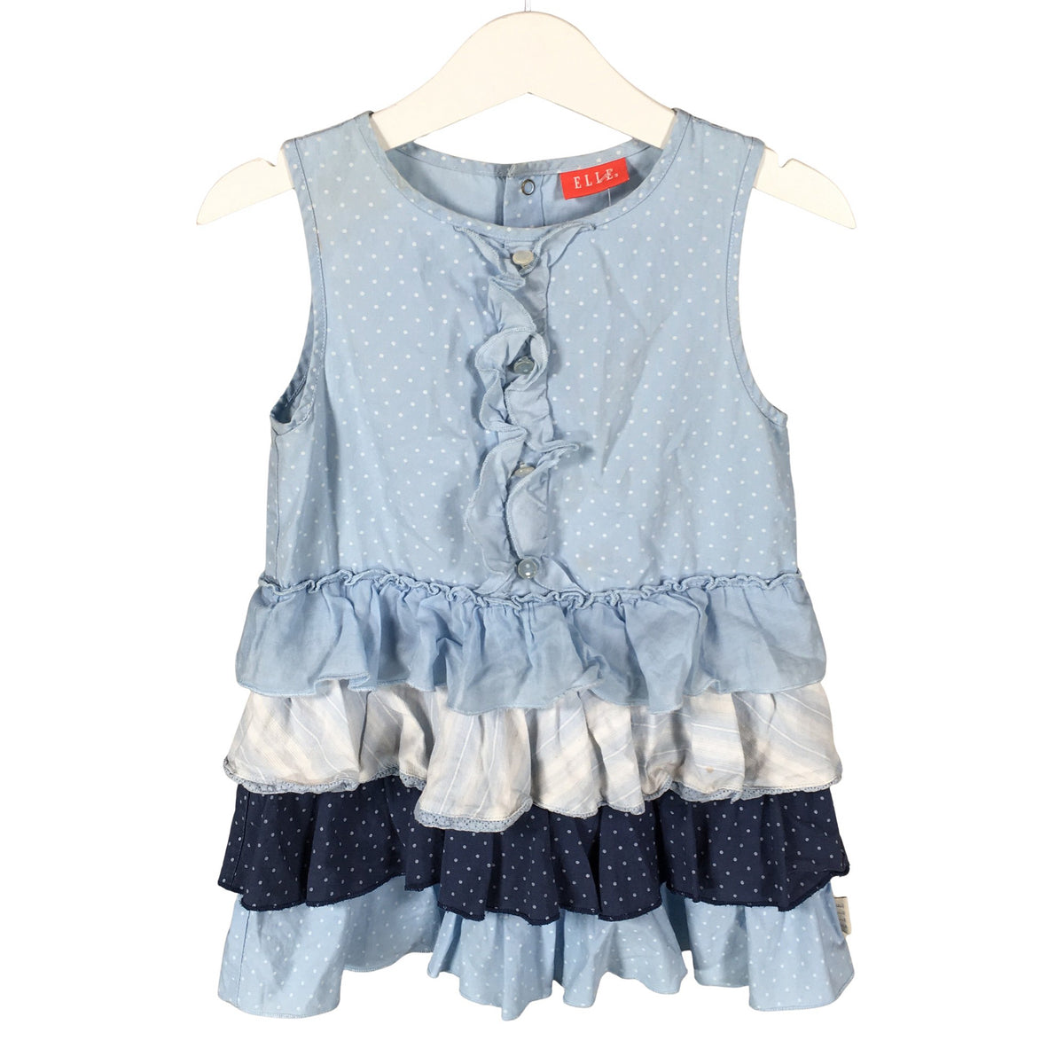 Unisex Elle - Mitteveniv kleit, suurus 86 - 92 - Helesinine (1)