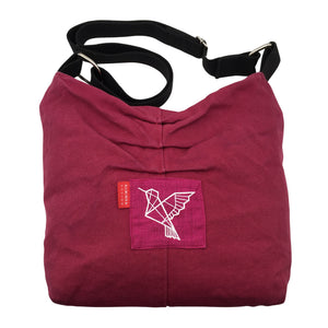 Unisex Riiminka design - Õlakott, suurus Midi - Lilla (1)