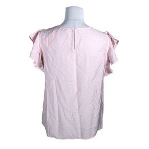 Unisex Nanso - Lühikeste käistega pluus, suurus 38 - Heleroosa (2)
