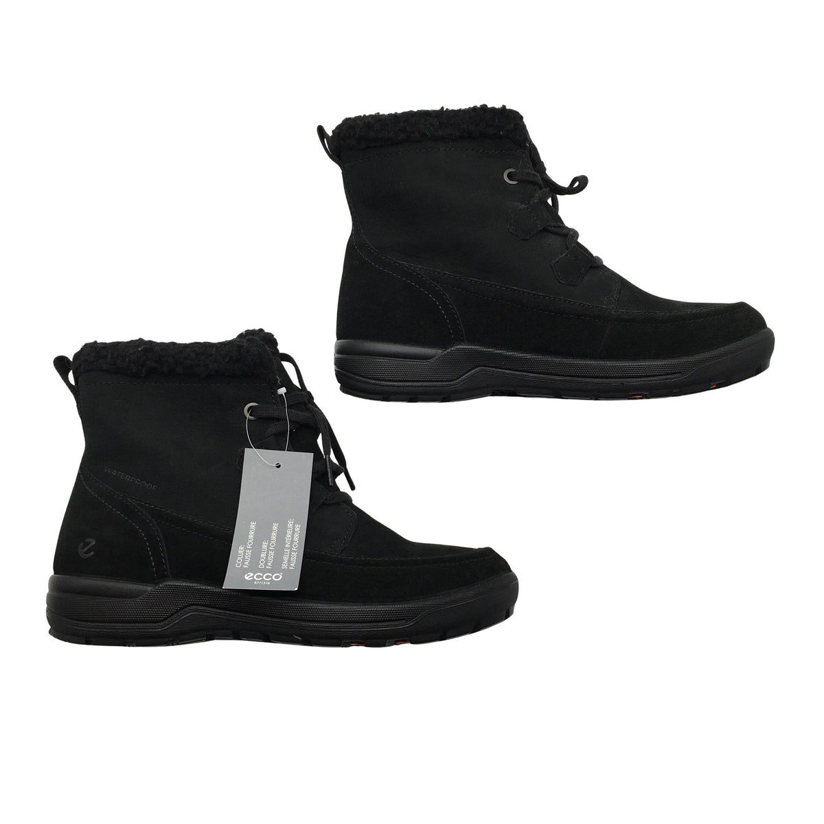 Unisex Ecco - Talvejalanõud, suurus 39 - Must (1)