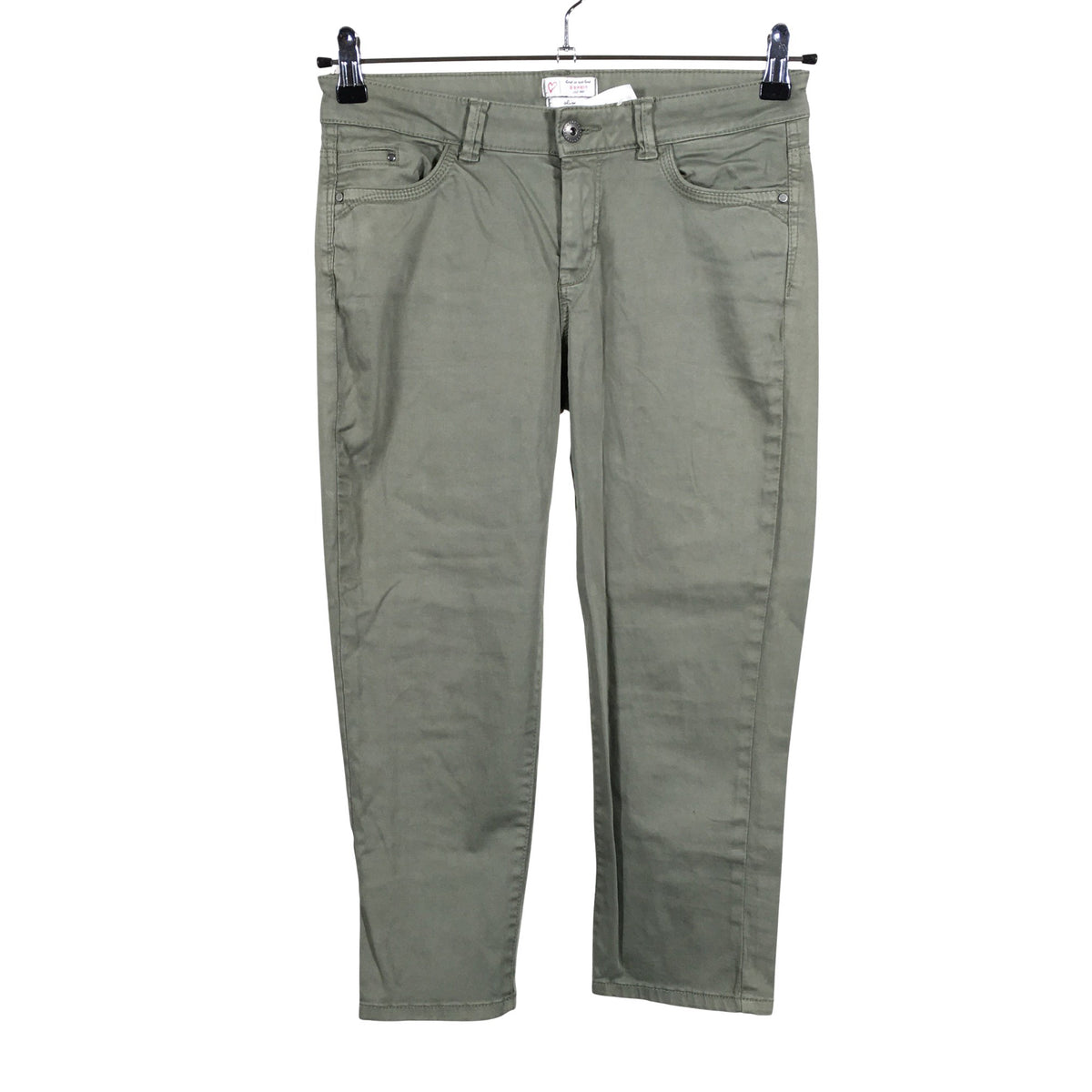 Unisex Esprit - Mittevenivad poolpikad püksid, suurus 36 - Roheline (1)