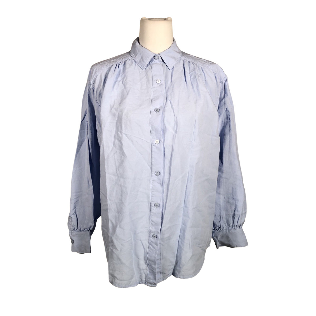 Unisex Uniqlo - Triiksärk, suurus 38 - Helesinine (1)