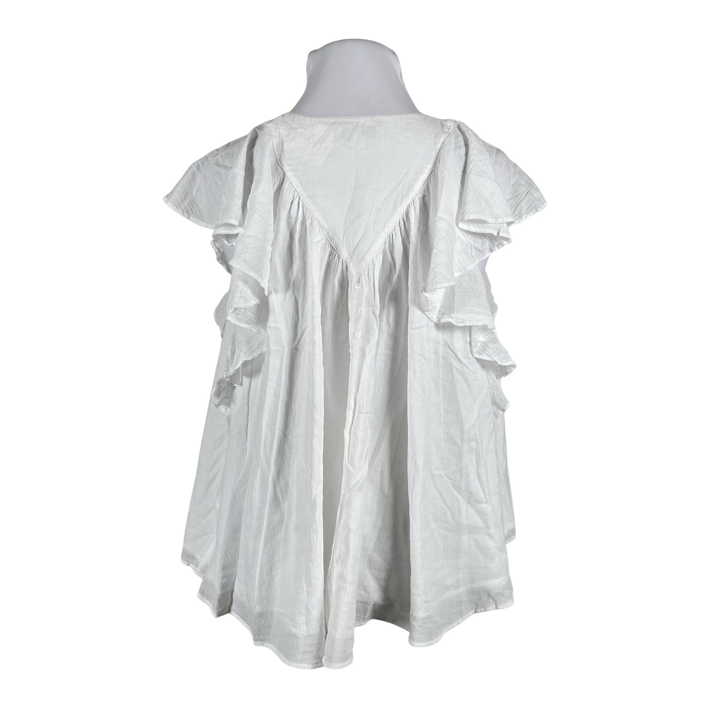 Unisex COS - Lühikeste käistega pluus, suurus 44 - Valge (2)