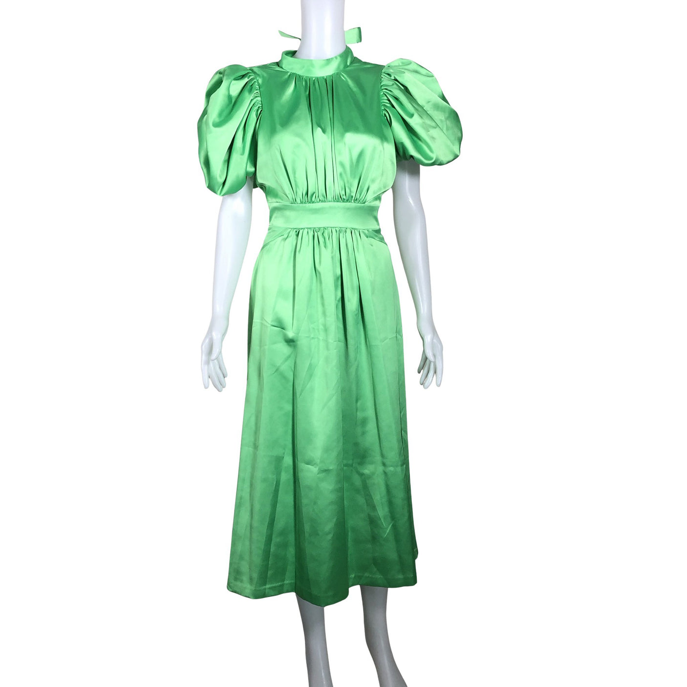 Unisex ROTATE Birger Christensen - Mitteveniv kleit, suurus 36 - Roheline (1)