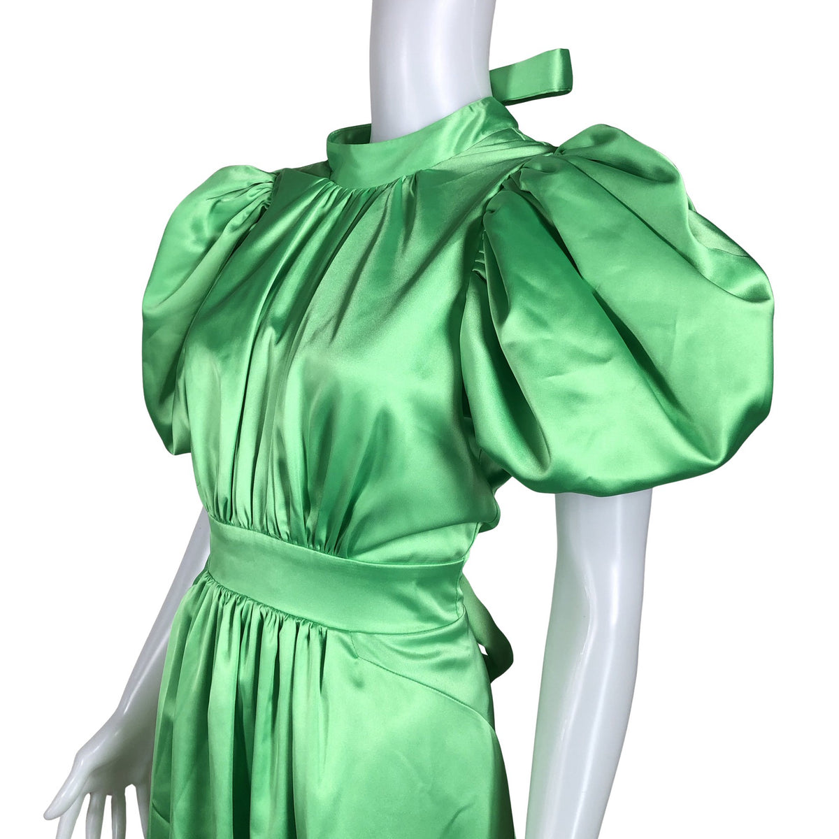 Unisex ROTATE Birger Christensen - Mitteveniv kleit, suurus 36 - Roheline (2)