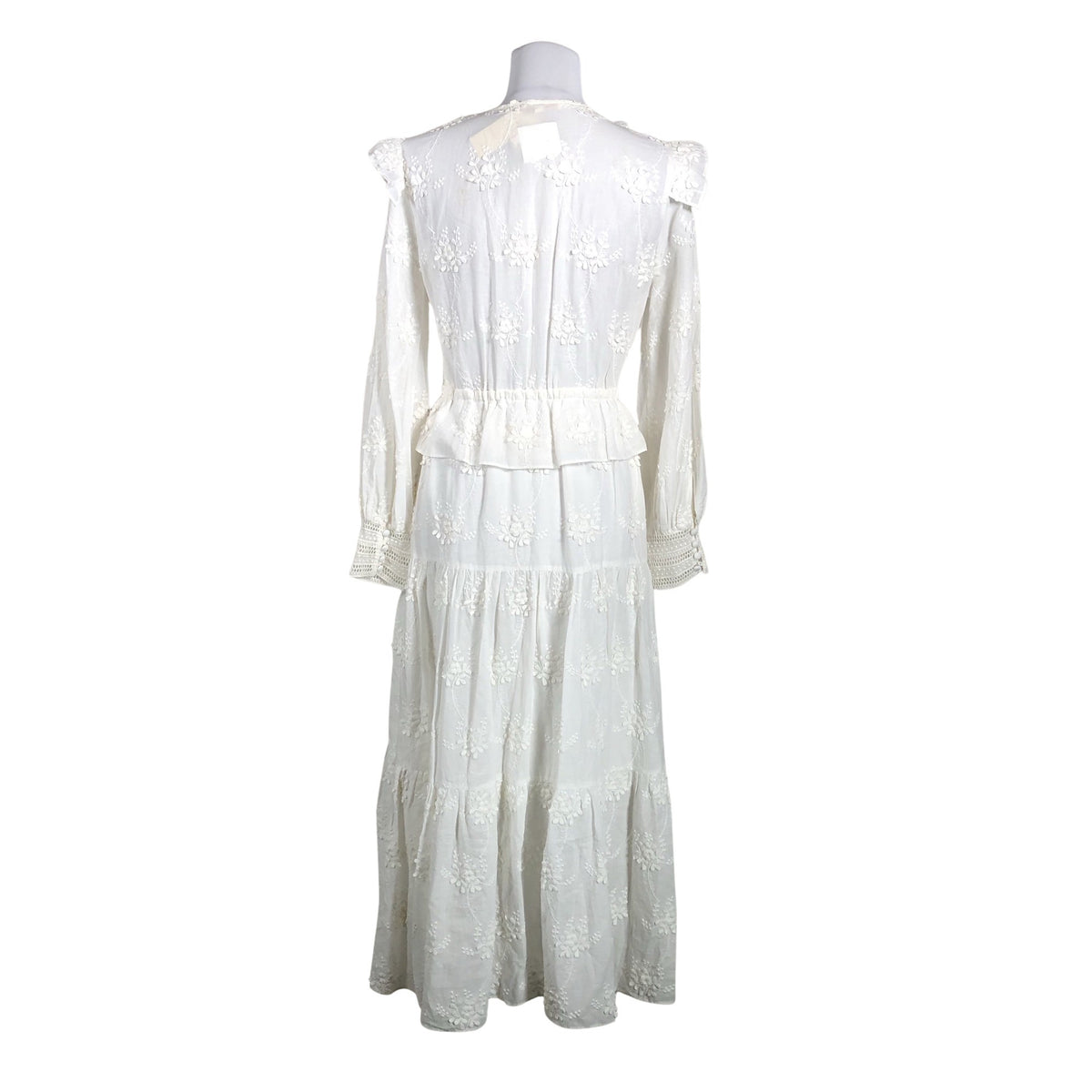 Unisex Maje - Mitteveniv kleit, suurus 40 - Looduslik valge (3)