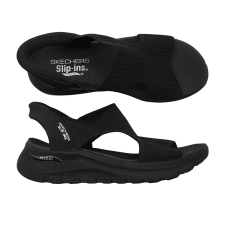 Unisex Skechers - Kontsaga rihmikud, suurus 40 - Must ()