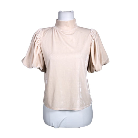 Unisex Free People - Lühikeste käistega pluus, suurus 36 - Heleroosa ()