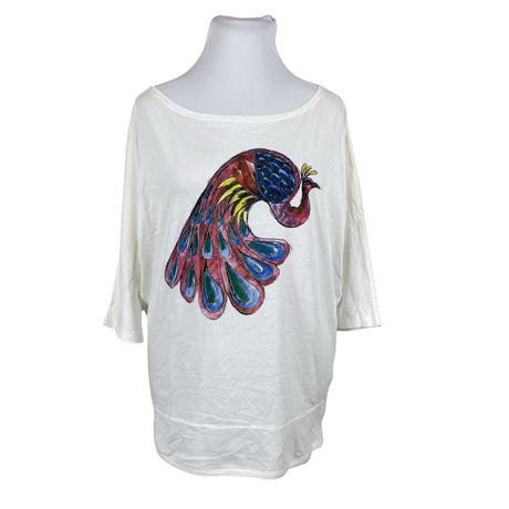Unisex me&i - Trikotaažist pluus, suurus 44 - Looduslik valge ()