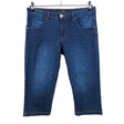 Unisex Zizzi - Teksast poolpikad püksid, suurus 42 - Sinine ()