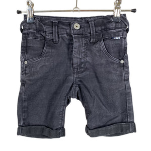 Unisex Name It - Teksast lühikesed püksid, suurus 110 - 116 - Must (1)
