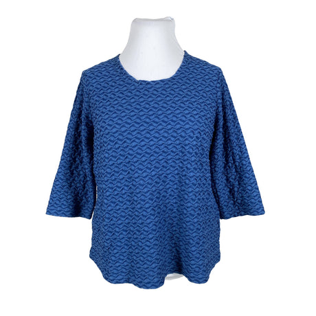 Unisex Atelier - Trikotaažist pluus, suurus 46 - Sinine ()