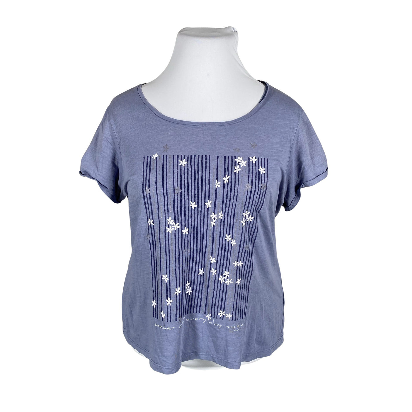 Unisex EDC by Esprit - T-särk, suurus 42 - Helesinine (1)