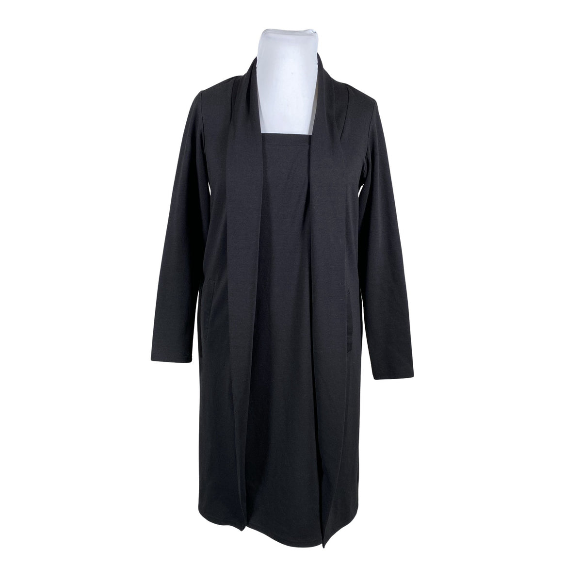 Unisex Zay - Trikotaažist kleit, suurus 42 - Must (1)